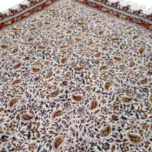 سفره 4 نفره دن هوم مدل قلمکار زابلیان طرح بته سنتی کد S100