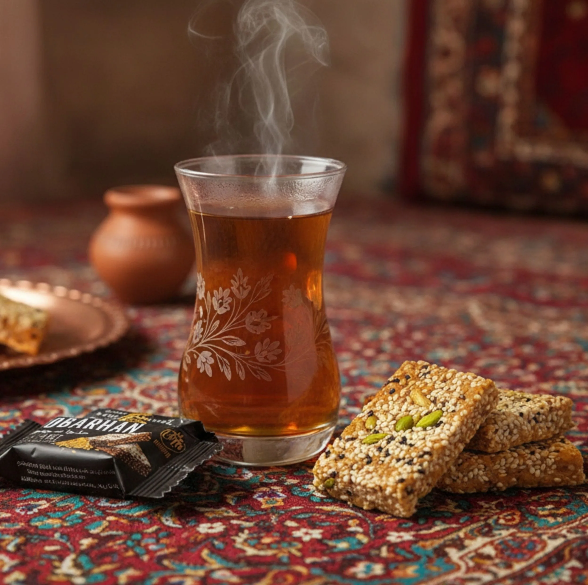 حلوا سوهان کنجدی خوانسار مبرهن - 450 گرم