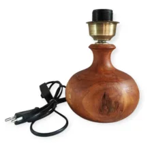 آباژور چوبی مدل کلاه مخروطی کد 02
