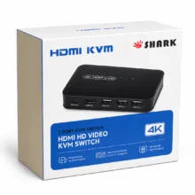 سوئیچ HDMI KVM دو پورت شارک مدل ULTRA-HD4K