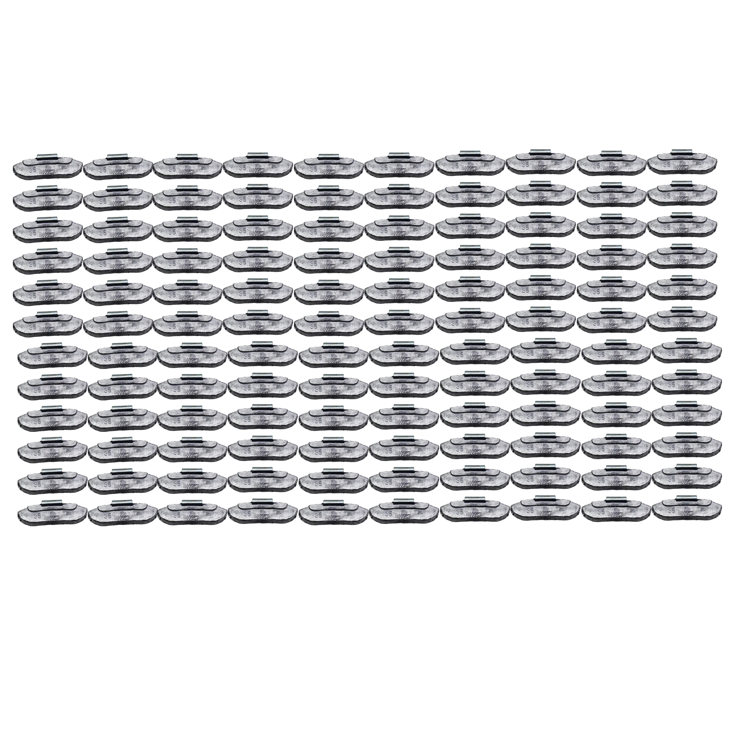 سرب بالانس لاستیک ان جی سی تی مدل گیره ای کد YP-35GR مجموعه 100 عددی