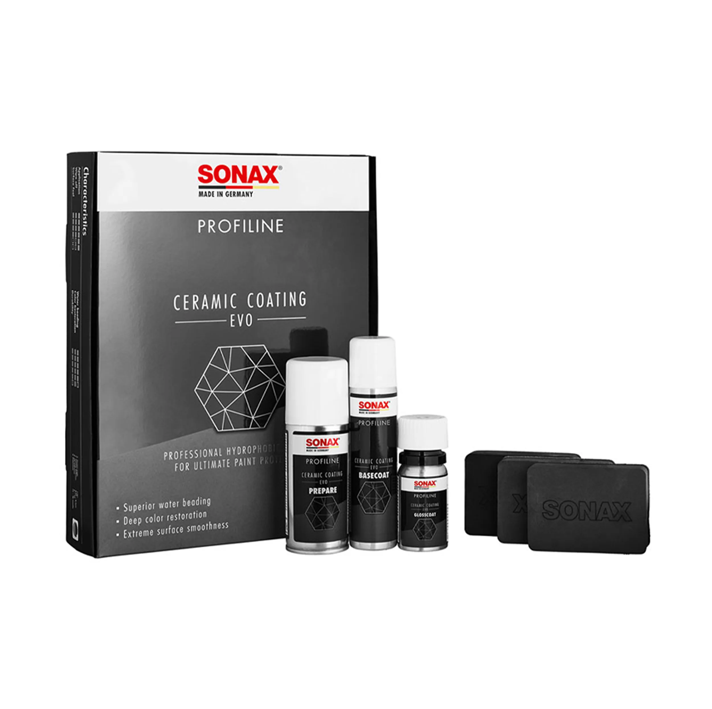 محافظ رنگ بدنه خودرو سوناکس مدل CC EVO کد 2379410 مجموعه 8 عددی