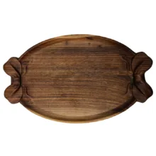 سینی چوبی مدل پاپیونی
