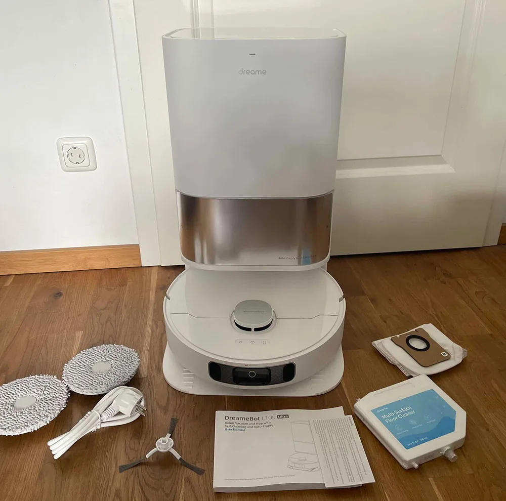 پاکت جاروبرقی مدل L10S Ultra مجموعه 4 عددی مناسب برای جاروبرقی رباتیک شیائومی Dreame L10S Ultra