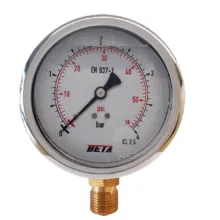 گیج فشار بتا مدل 4bar-10cm-L