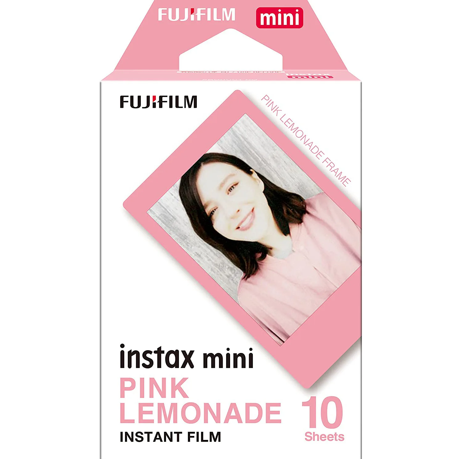 فیلم چاپ سریع مخصوص دوربین فوجی فیلم مدل Instax Mini Pink Lemonade -10 Exposures