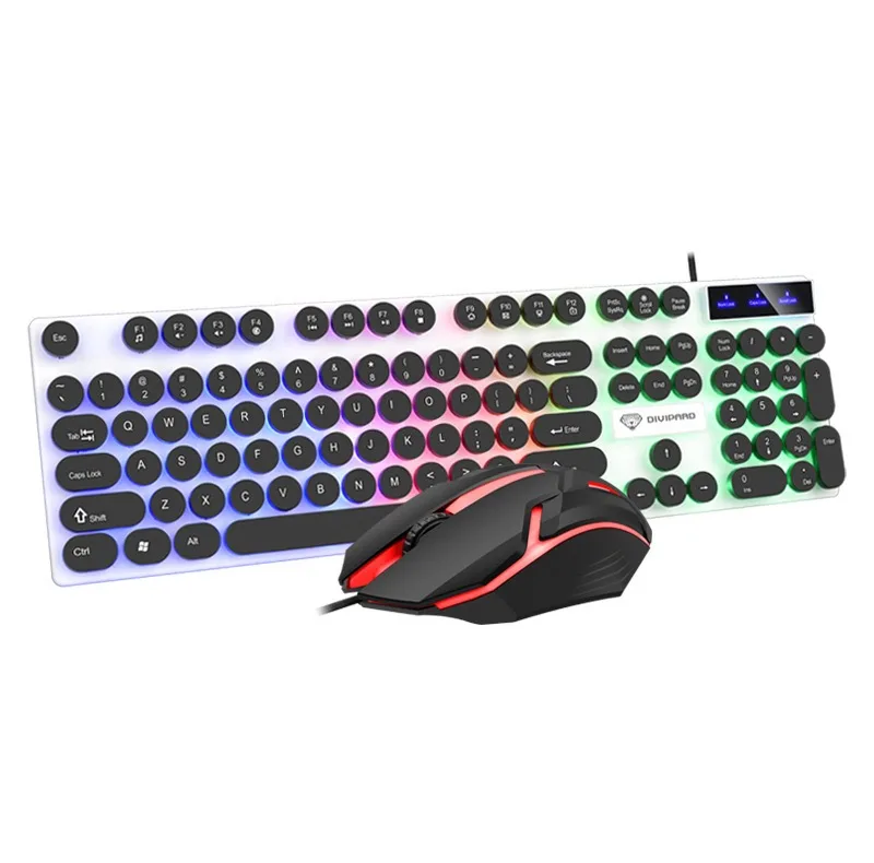 کیبورد و ماوس گیمینگ دیوایپارد مدل GMK-30