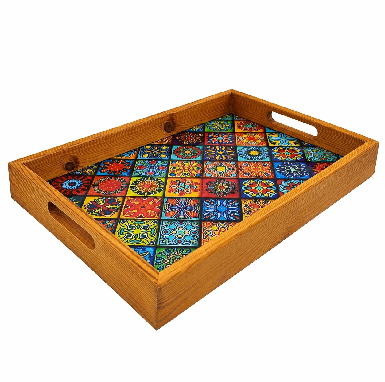 سینی چوبی مدل فرشی کد 25D35