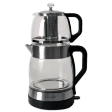 چای ساز روی هم بلک اند وایت مدل BW-ES550