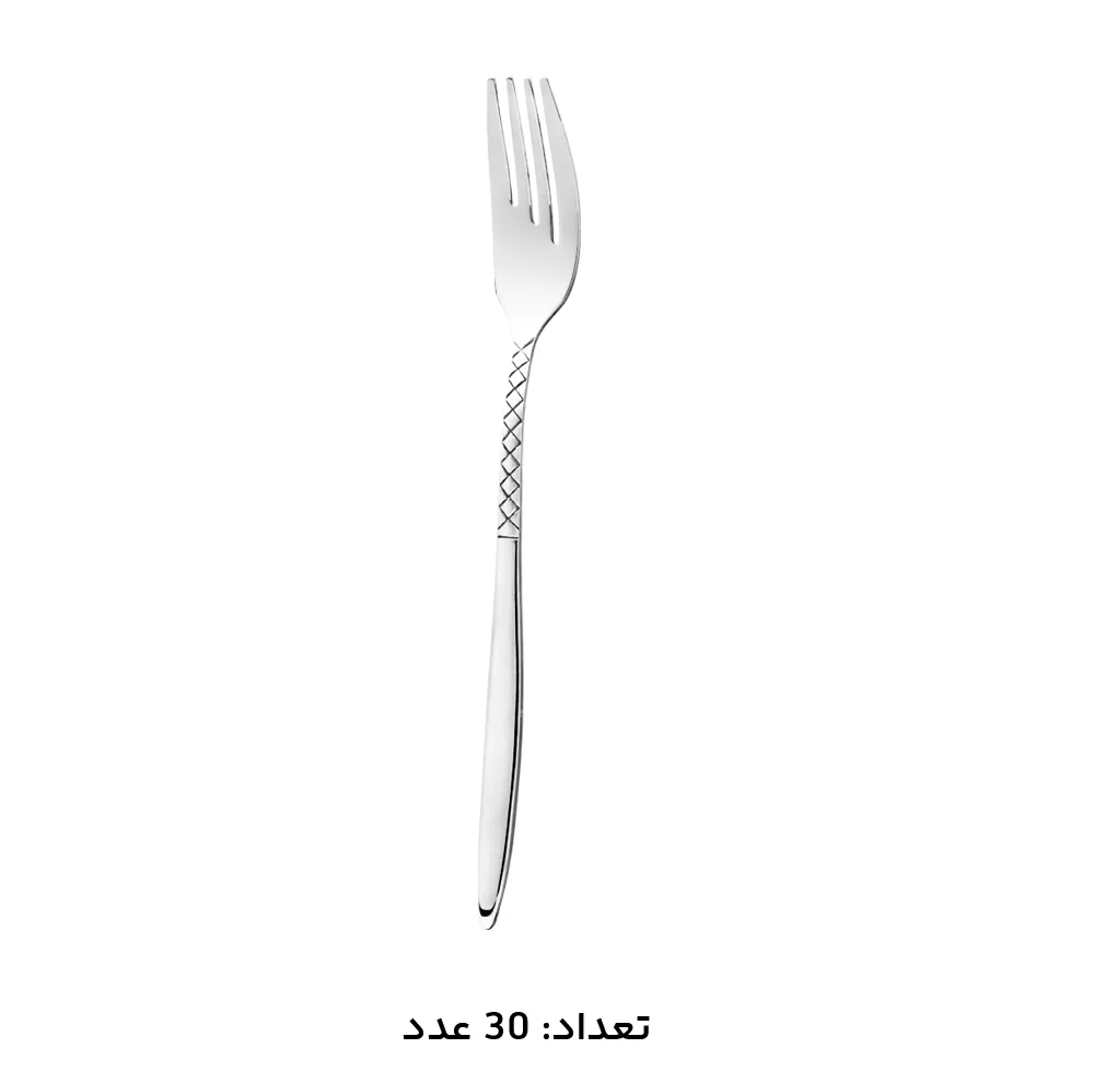 سرویس قاشق، چنگال و کارد استیل 151 پارچه 30 نفره کابان مدل 166