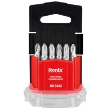 سر پیچ گوشتی یک سر چهارسو رونیکس مدل RH-5432 بسته 10 عددی