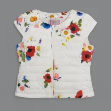 پافر دخترانه او وی اس مدل flowers