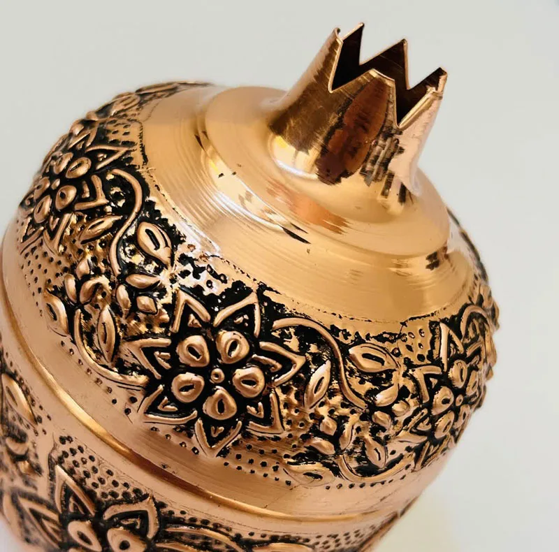 قندان مسی مدل انار کد ZH416.1
