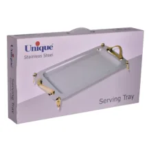 سینی دسته دار یونیک کد 04 - 4031 سایز 30*51 سانتی متر