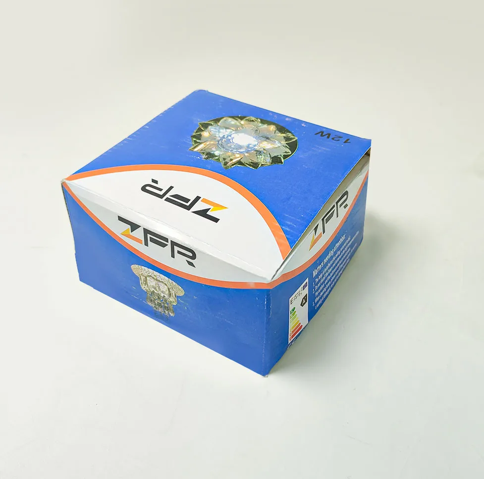 لوستر سقفی زد اف ار مدل کریستالی سه حالته