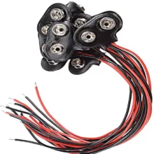 سر باتری کتابی مدل 9v مجموعه 10 عددی