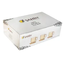 سرویس چای خوری 12 پارچه 6 نفره شاهین مدل SHN_121