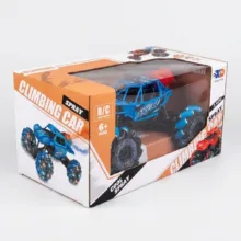 ماشین کنترلی آفرود مدل Climbing Spray Car با باتری شارژی، قابلیت اسپری، بدنه پلاستیکی و 4 چرخ