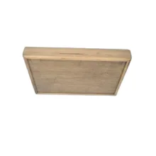 سینی دسته دار مدل دارچله سازی سایز ۳۵*۲۴ سانتی متر
