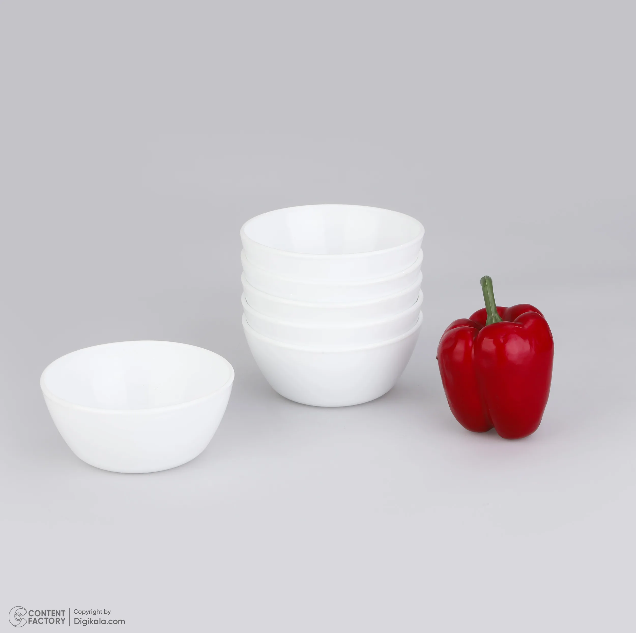 کاسه طرح دایره مدل کلاسیک کد 125 بسته 6 عددي