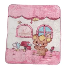 پتو کودک و نوزاد مدل خرس سایز 130x100 سانتی متر