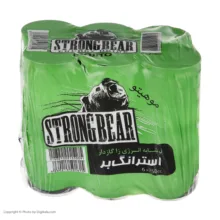 نوشابه انرژی زا استرانگ بر با طعم موهیتو - 250 میلی لیتر بسته 6 عددی