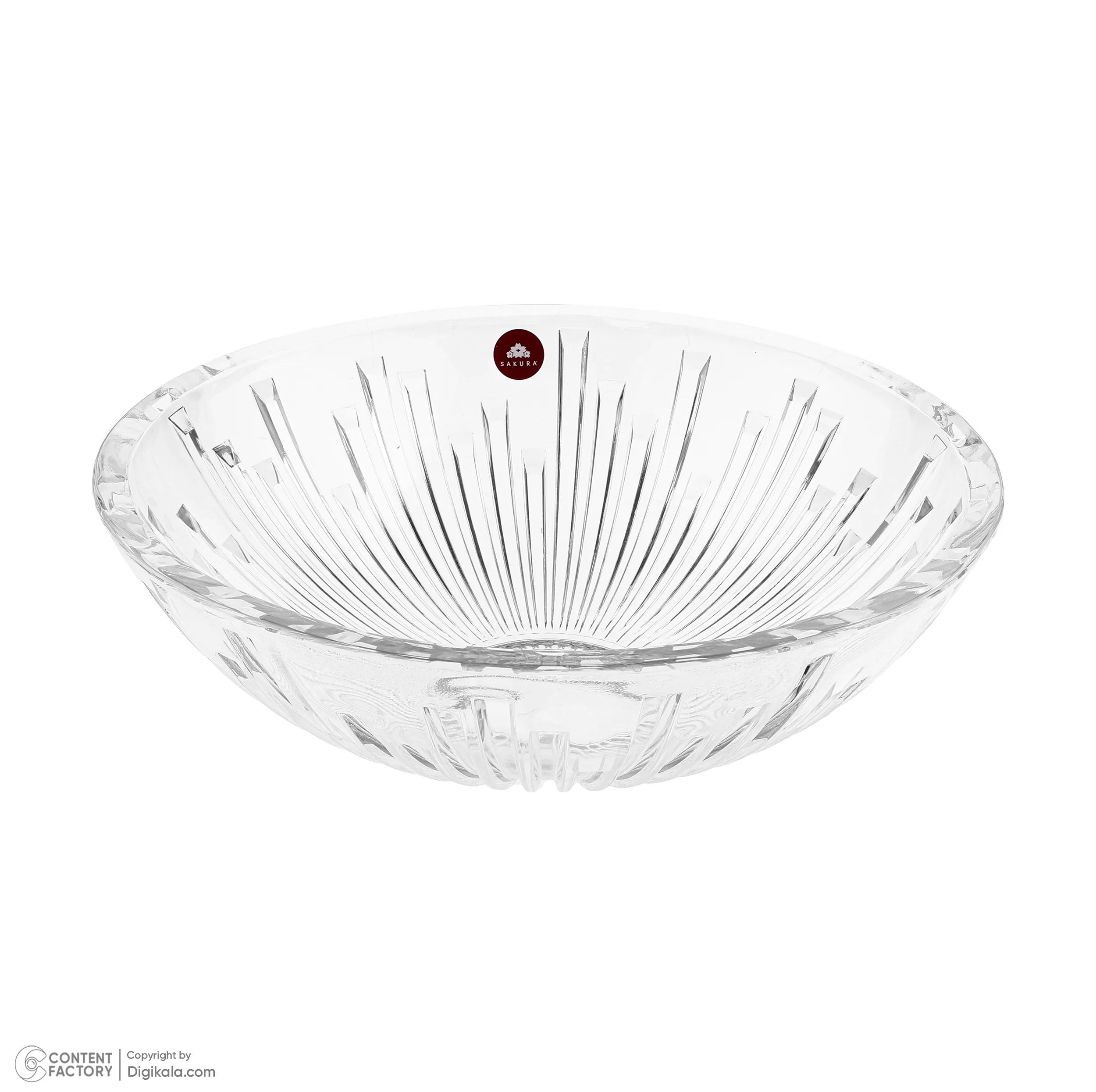 میوهخوری شیشهای ساکورا مدل Piano کد SK12762400w، قابل شستوشو با دست و ماشین ظرفشویی