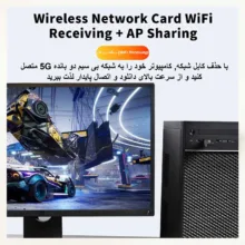 USB کارت شبکه مجنتیک مدل RE-901