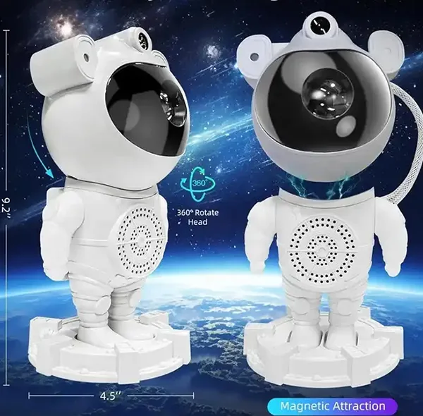 چراغ خواب کودک مدل کهکشانی آدم فضایی ایستاده کد 532