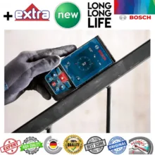 متر لیزری بوش مدل فوق هوشمند دوربین دار GLM 100 - 25 C Professional