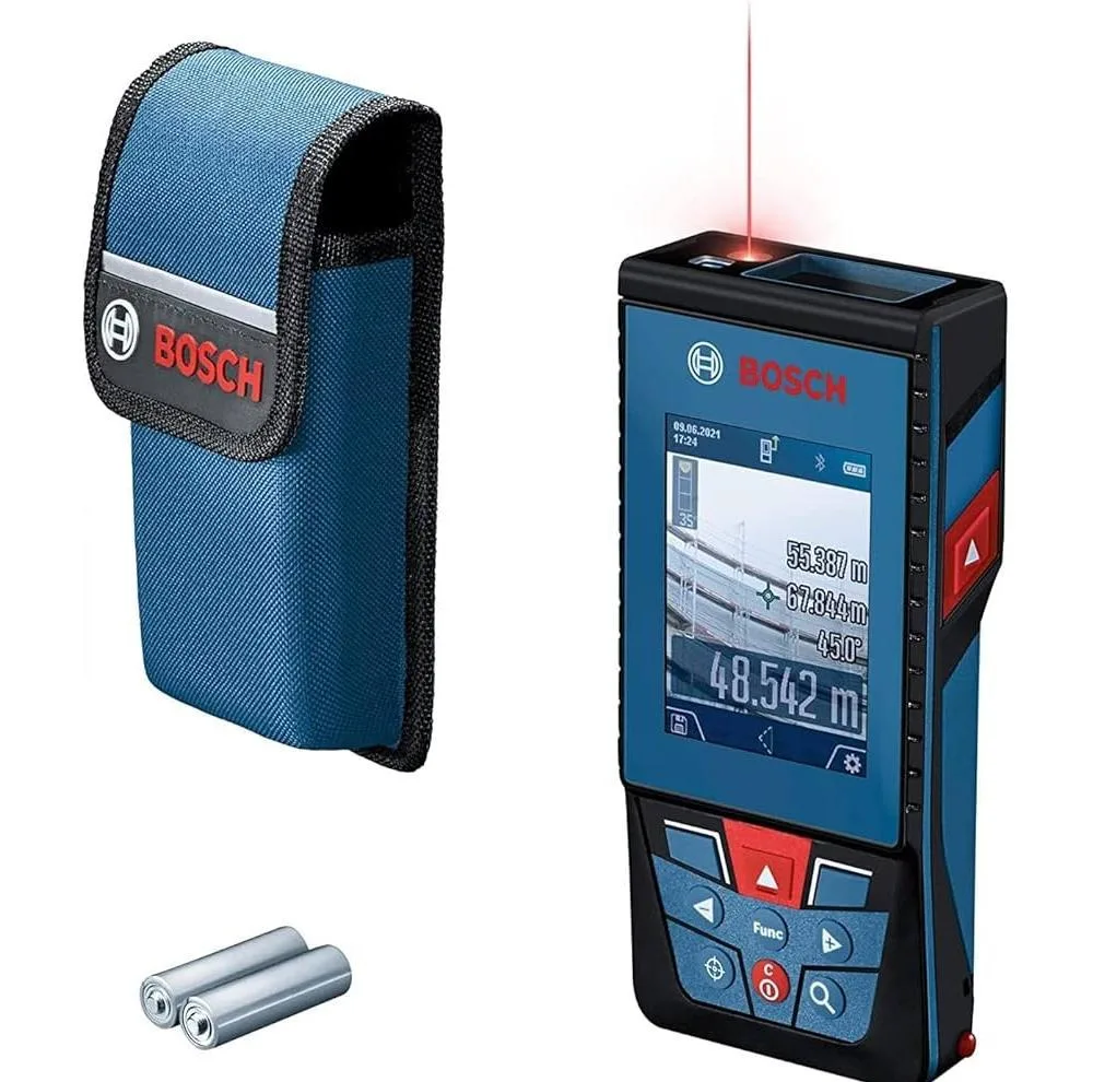 متر لیزری بوش مدل فوق هوشمند دوربین دار GLM 100 - 25 C Professional
