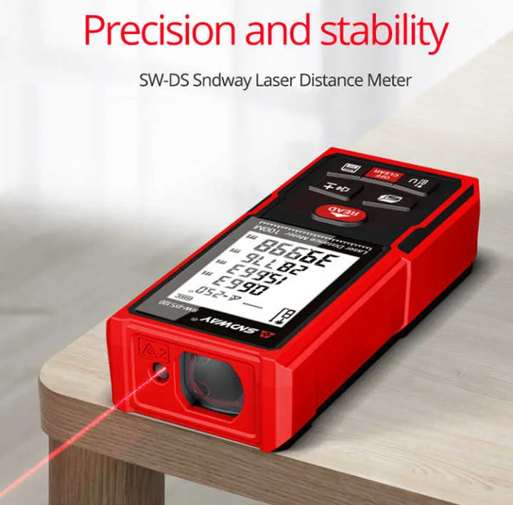 متر لیزری سندوی مدل SW-DS100