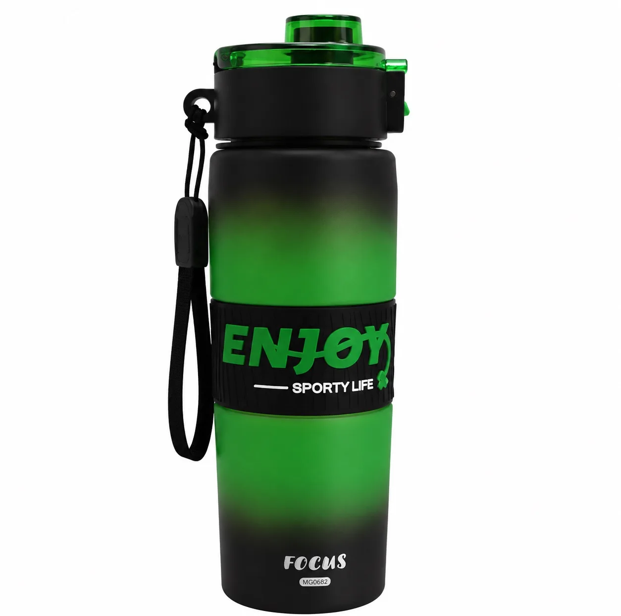 قمقمه ورزشی مدل Enjoy focus با درب ضامن دار گنجایش 0.1 لیتر