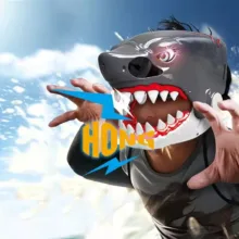 ماسک ایفای نقش مدل کوسه طرح Shark Head Horror Mask