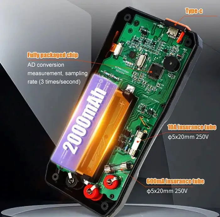 مولتی متر دیجیتال 10 آمپر ویکتور مدل VC970