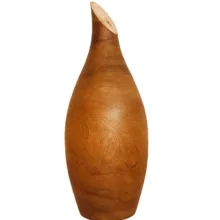 گلدان چوبی مدل سالونگ مجموعه 3 عددی