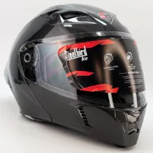 کلاه کاسکت فک متحرک استیل برد مدل Predator کد 2376