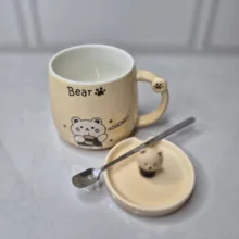 ماگ طرح خرس شکمو مدل Cute Bear
