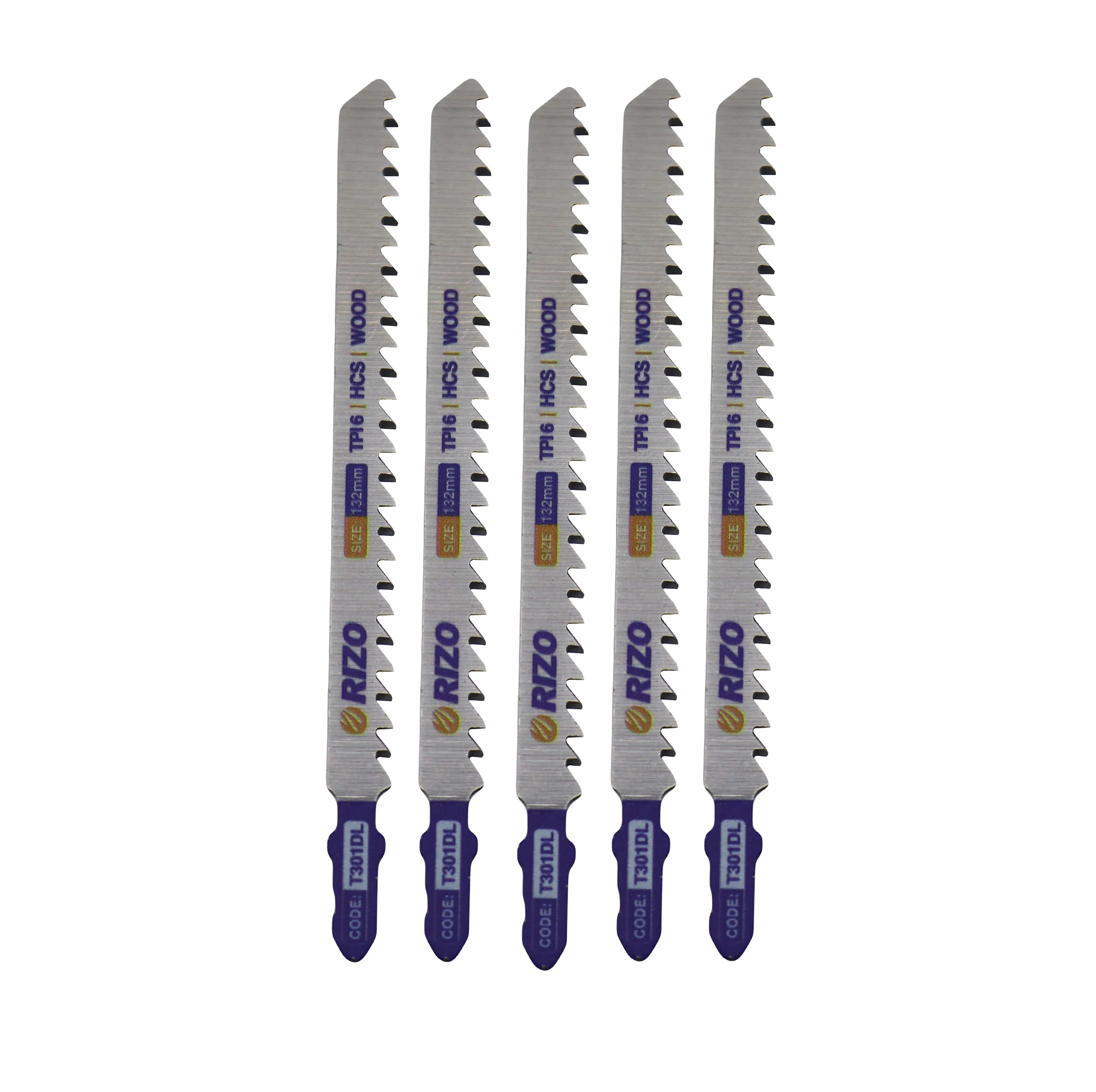تیغه اره عمودبر ریزو مدل YPB-WOOD-T301DL/132MM مجموعه 5 عددی