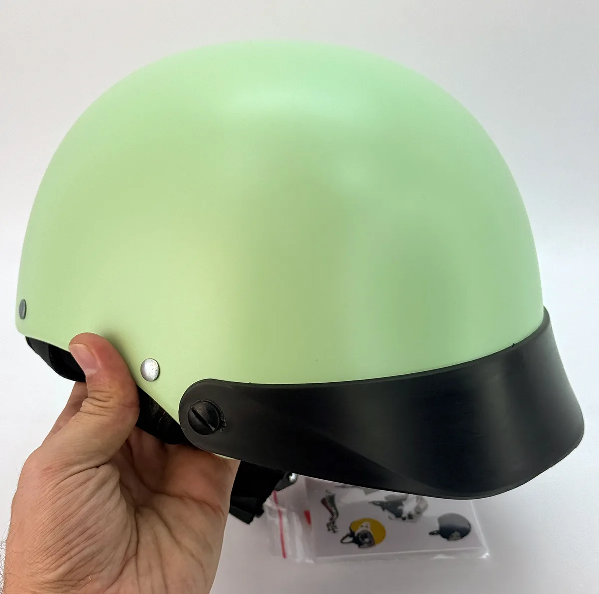 کلاه کاسکت بدون فک تفتان مدل Green Glide کد 2431