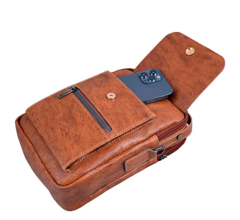 کیف رودوشی مردانه مدل 098765