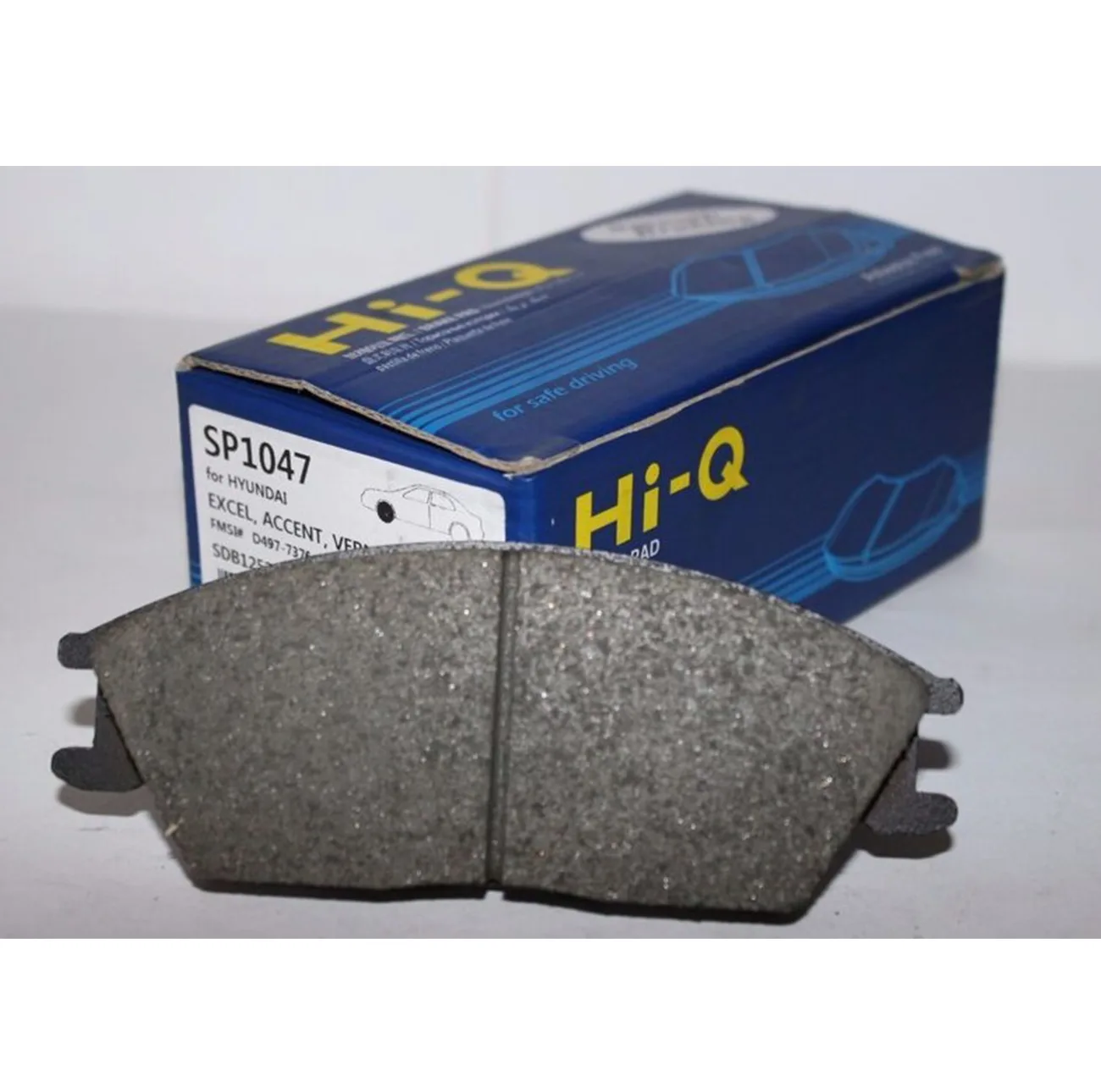 لنت ترمز جلو خودرو های-کیو مدل SP1047 دو جفت مناسب برای جک J3