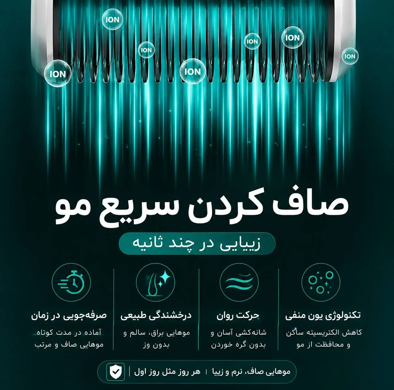 برس حرارتی حرفه ای مدل we-100