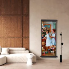رادیاتور ایستاده هاتیپس مدل عکس دار سایز 50*120سانتی متر