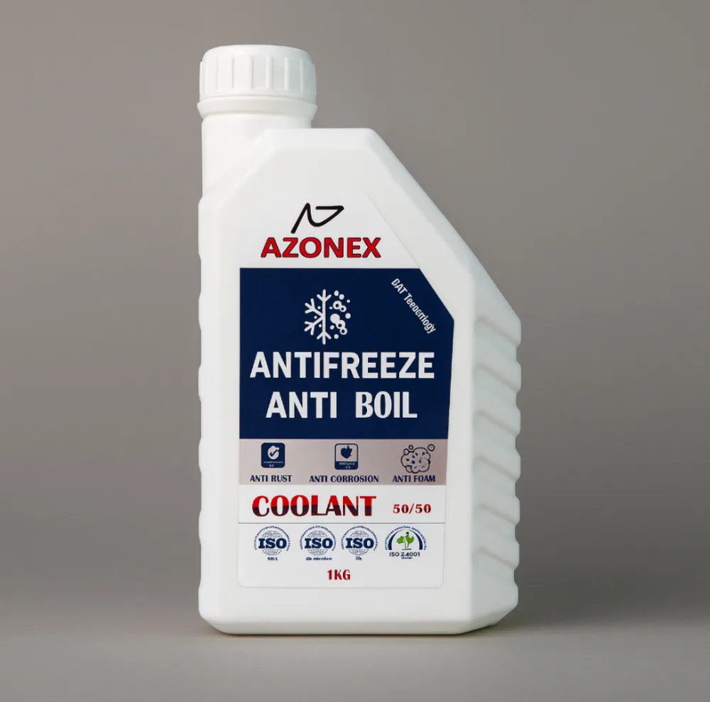 ضدیخ و ضدجوش 50 به 50 آزونکس مدل COOLANT حجم 1 لیتر بسته 3 عددی