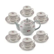 سرویس چای خوری 14 پارچه 6 نفره آنجلا مدل ZP-148