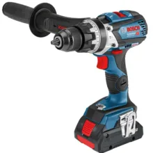 دریل پیچ گوشتی شارژی چکشی 18 ولت بوش مدل (GSB 18V-110 C Brushless (5Ah