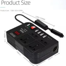 اینورتر فندکی خودرو مدل BYGD 300W