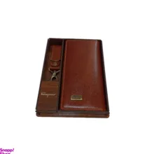 ست کیف پول چرم مردانه مدل fer_808