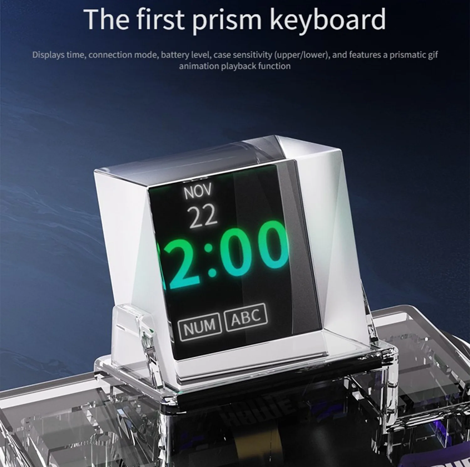 کیبورد بی سیم آجز مدل MK87 Prism Mechanical